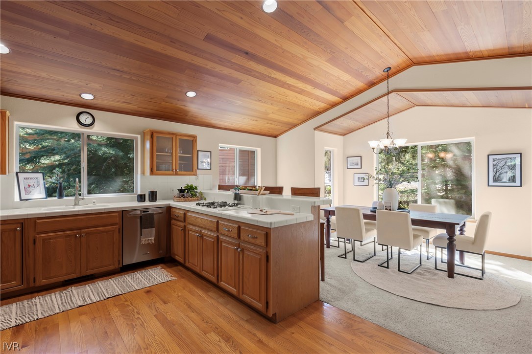 858 Jennifer Street Incline Village, NV 89451 - Photo 12 of 44 a large kitchen with kitchen island a sink and a stove