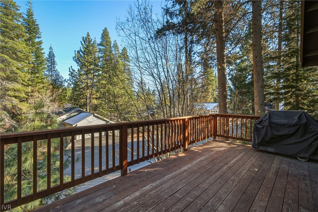 858 Jennifer Street Incline Village, NV 89451 - Photo 30 of 44 a balcony with wooden floor and fence