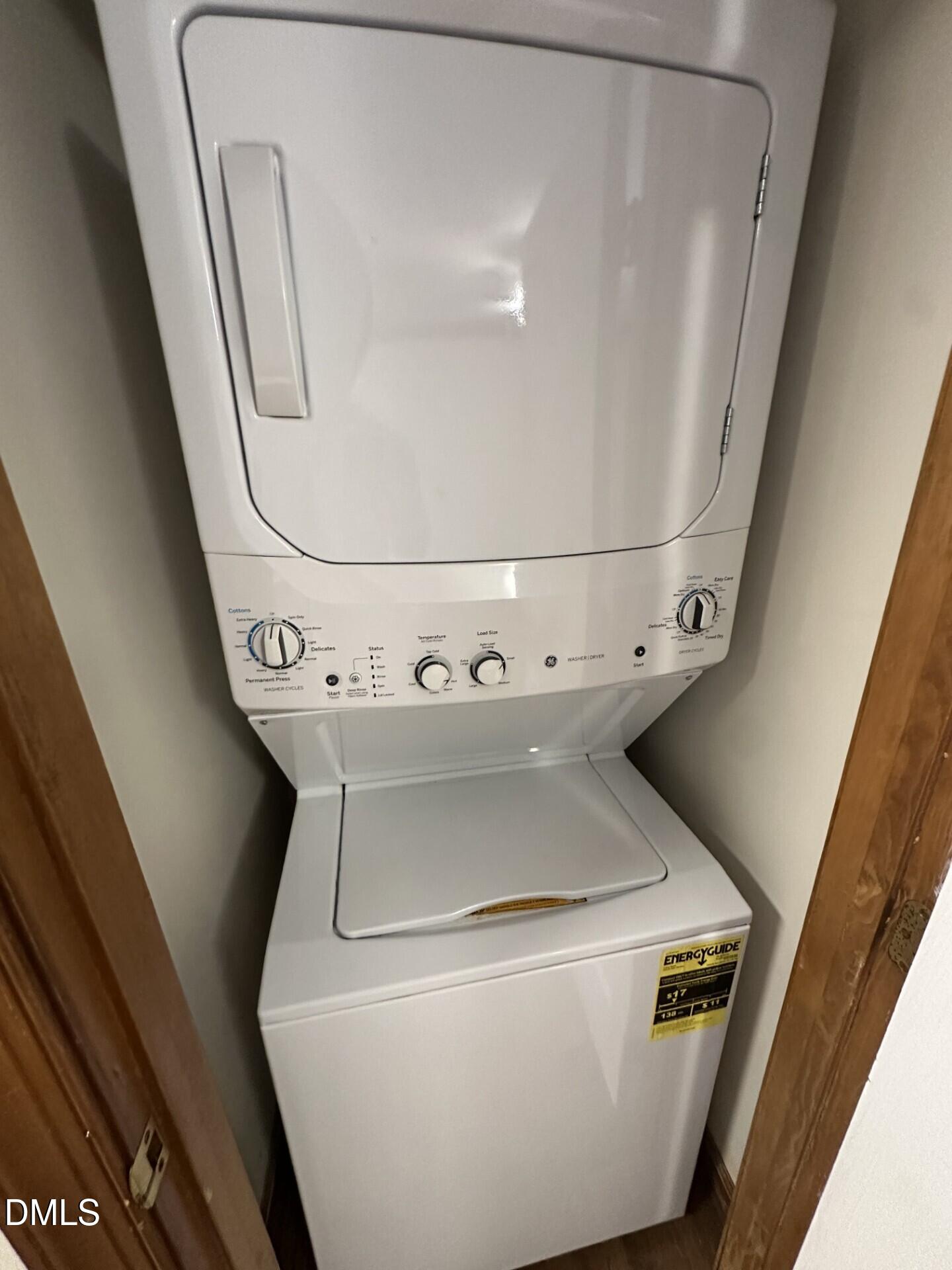3520 Ivy Commons Drive, Unit 201 Raleigh, NC 27606 - Photo 4 of 7 a utility room with dryer and washer