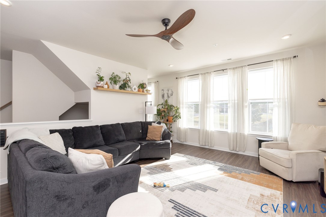 14435 Hancock Towns Drive Chesterfield, VA 23832 - Photo 11 of 34 a living room with furniture and a large window
