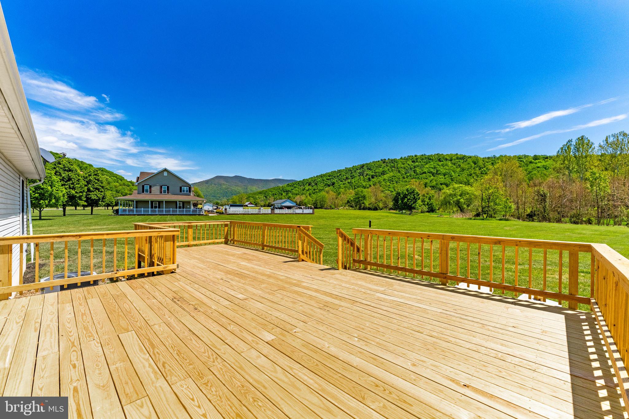 6315 Ida Road Stanley, VA 22851 - Photo 56 of 83 Back Deck... LOOK AT THOSE VIEWS!!!