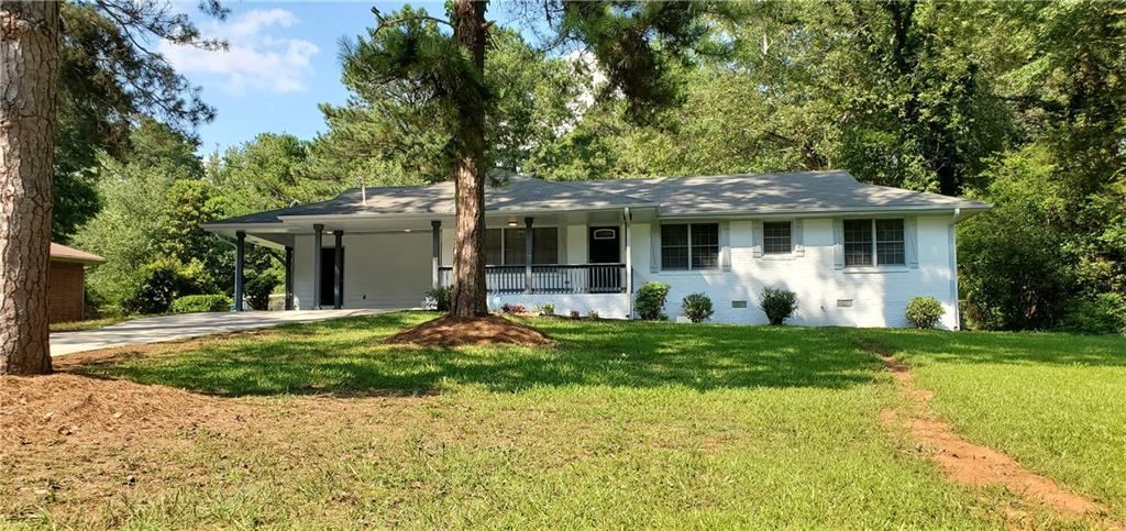 3541 Stardust Circle Decatur, GA 30034 - Photo 1 of 1 a front view of a house with a yard