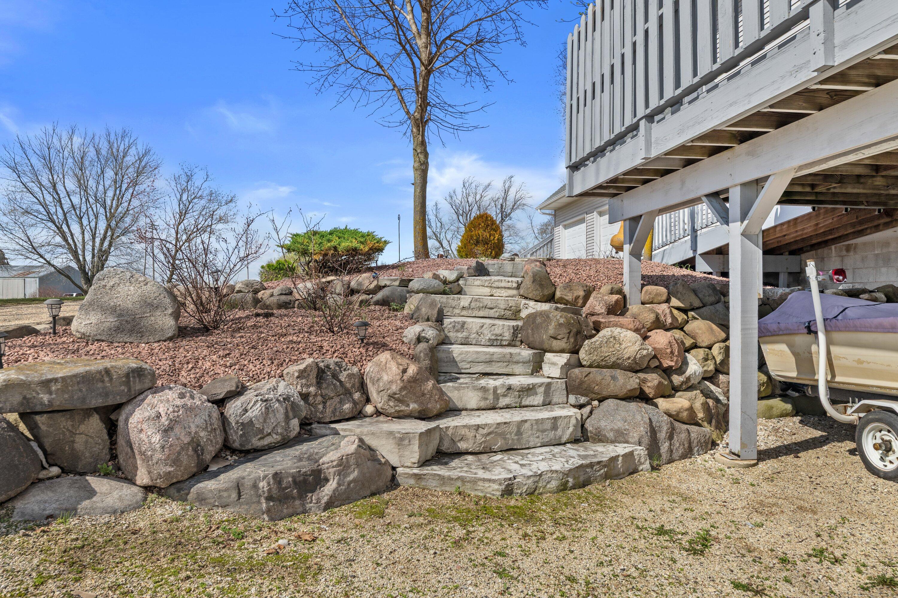 7293 Aurora Road Addison, WI 53090 - Photo 86 of 95 beautiful hardscaping