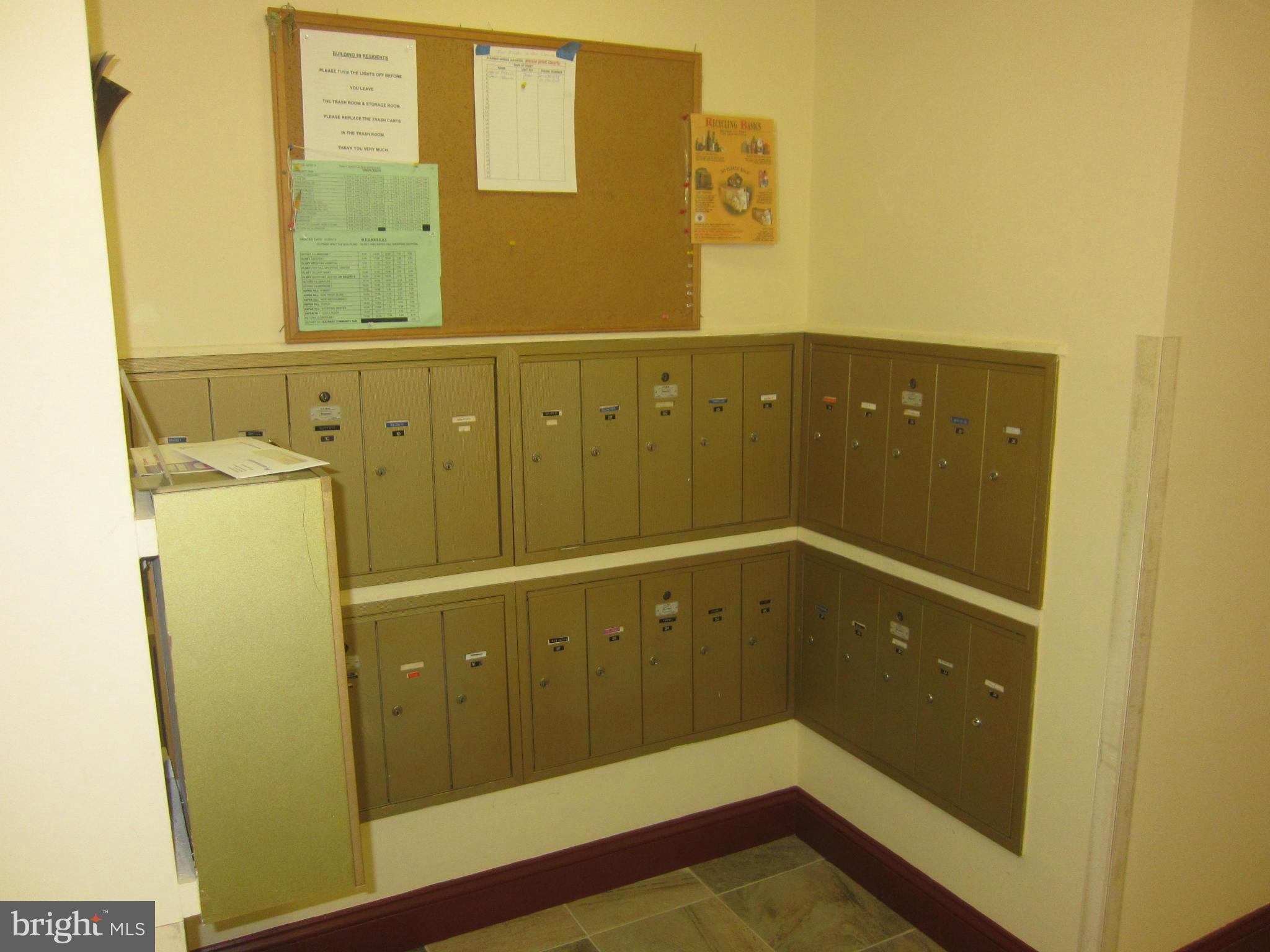 15310 Beaverbrook Court, Unit 891B Silver Spring, MD 20906 - Photo 26 of 26 Mailboxes in Lobby