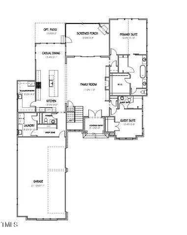 a picture of a floor plan