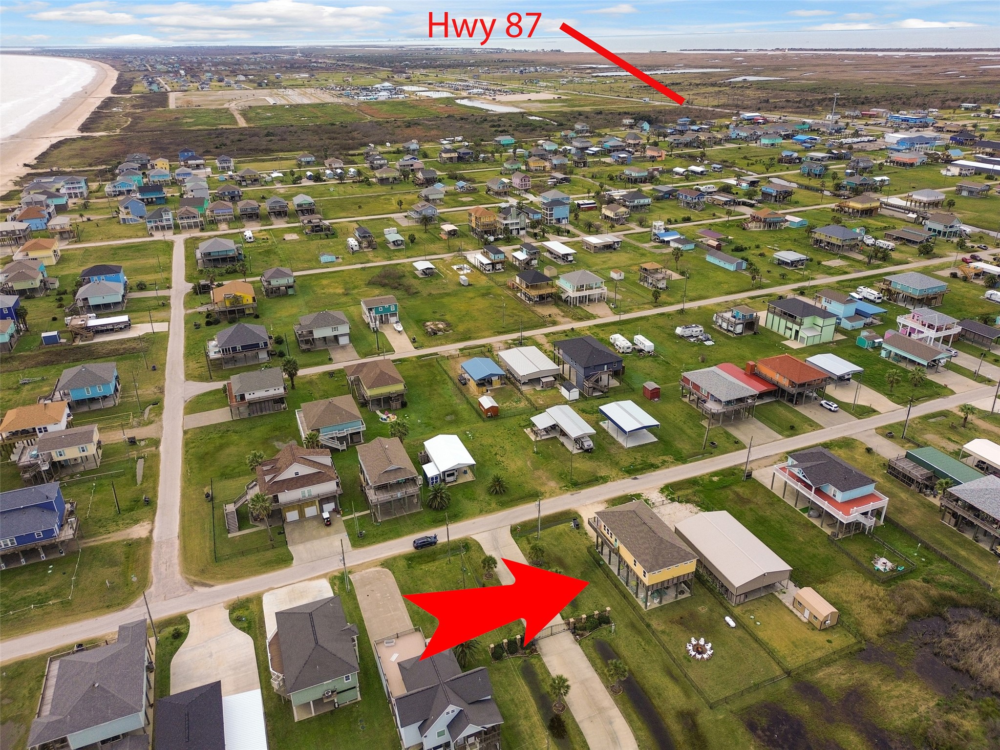 858 South East Road Crystal Beach, TX 77650 - Photo 2 of 44 a view of city