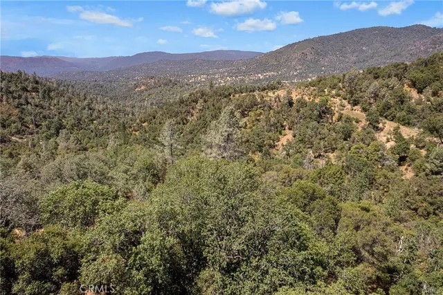 a view of city and mountain