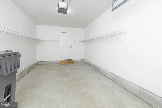 a view of a room with an empty space