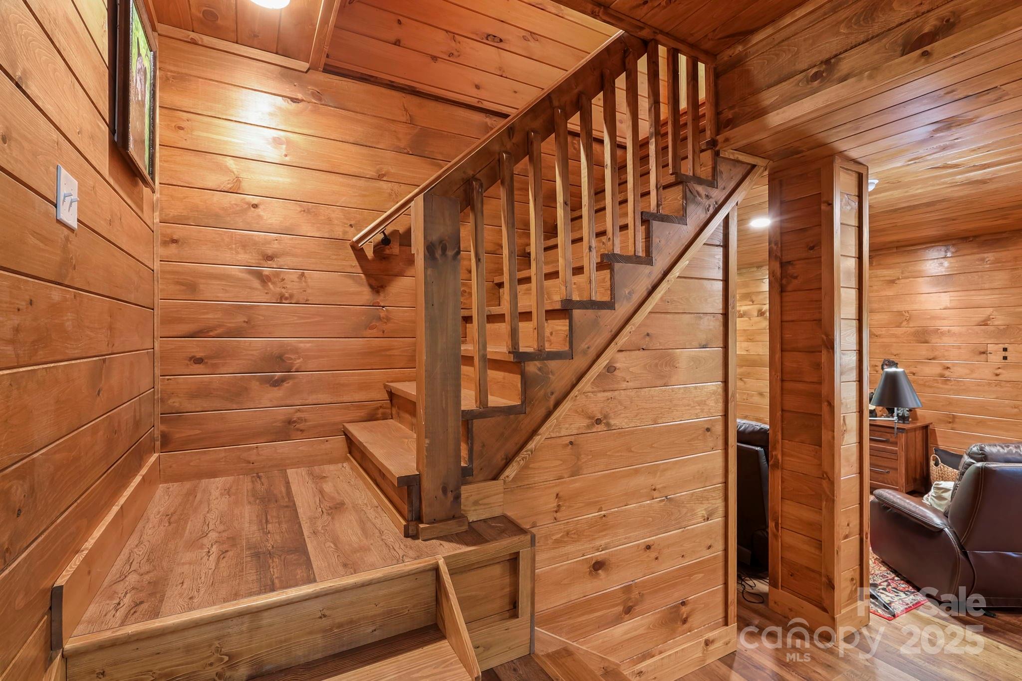228 Woodby Ridge Road Vilas, NC 28692 - Photo 23 of 46 a view of entryway with wooden floor