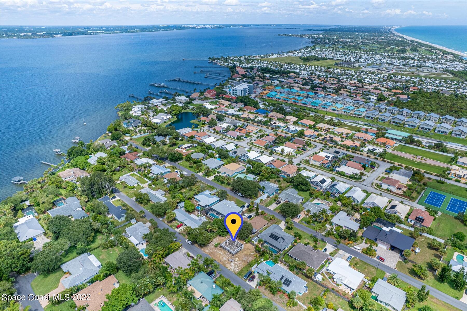 290 Rita Boulevard Melbourne Beach, FL 32951 - Photo 14 of 21 a view of lake and mountain