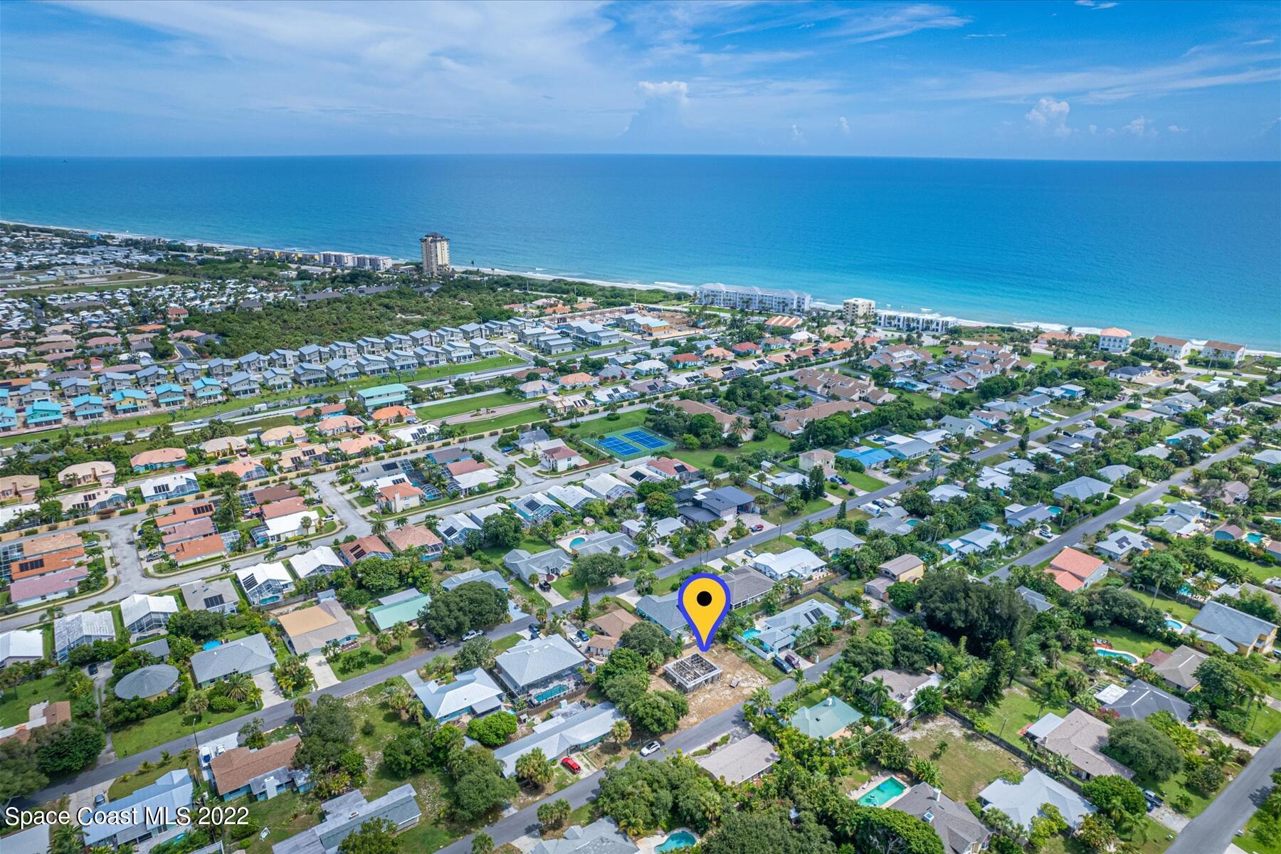 290 Rita Boulevard Melbourne Beach, FL 32951 - Photo 15 of 21 a view of city and ocean