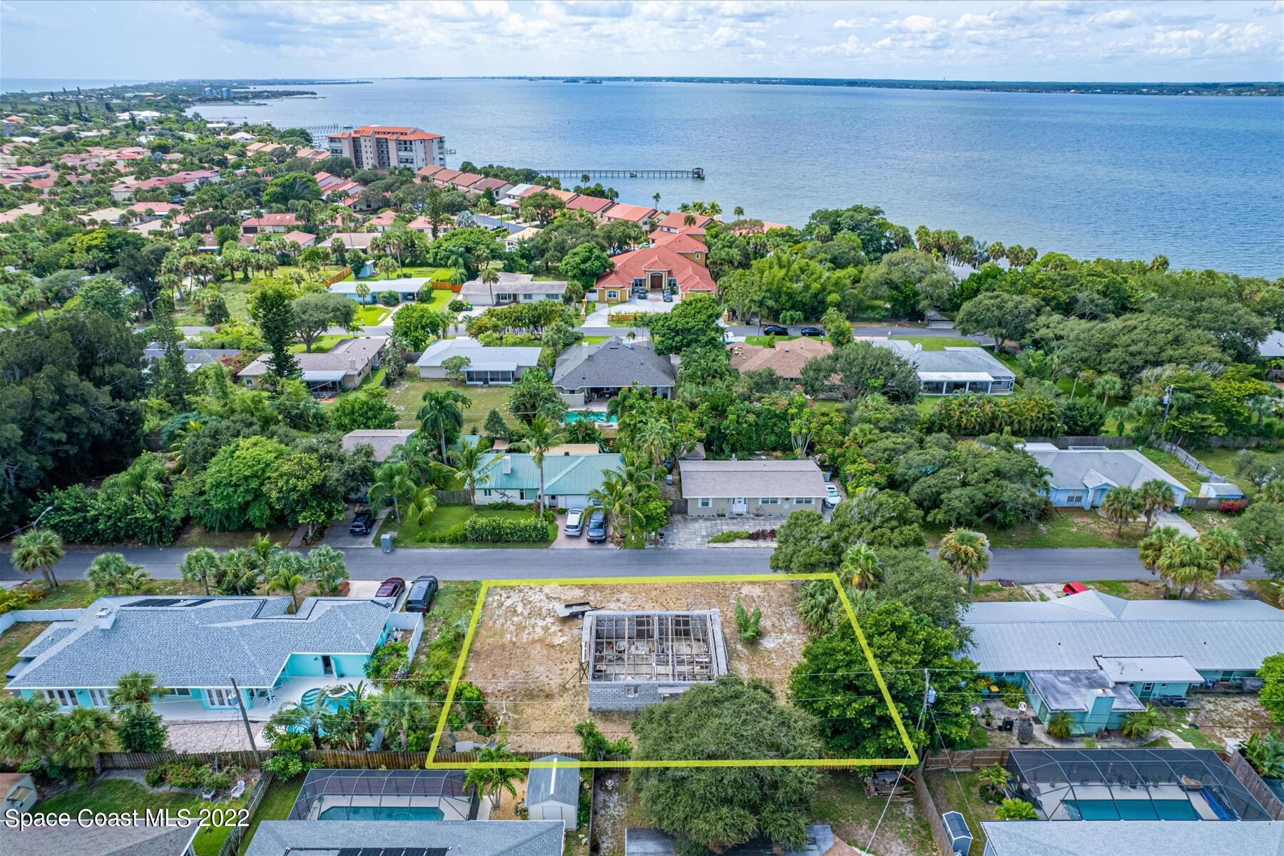 290 Rita Boulevard Melbourne Beach, FL 32951 - Photo 6 of 21 an aerial view of a houses