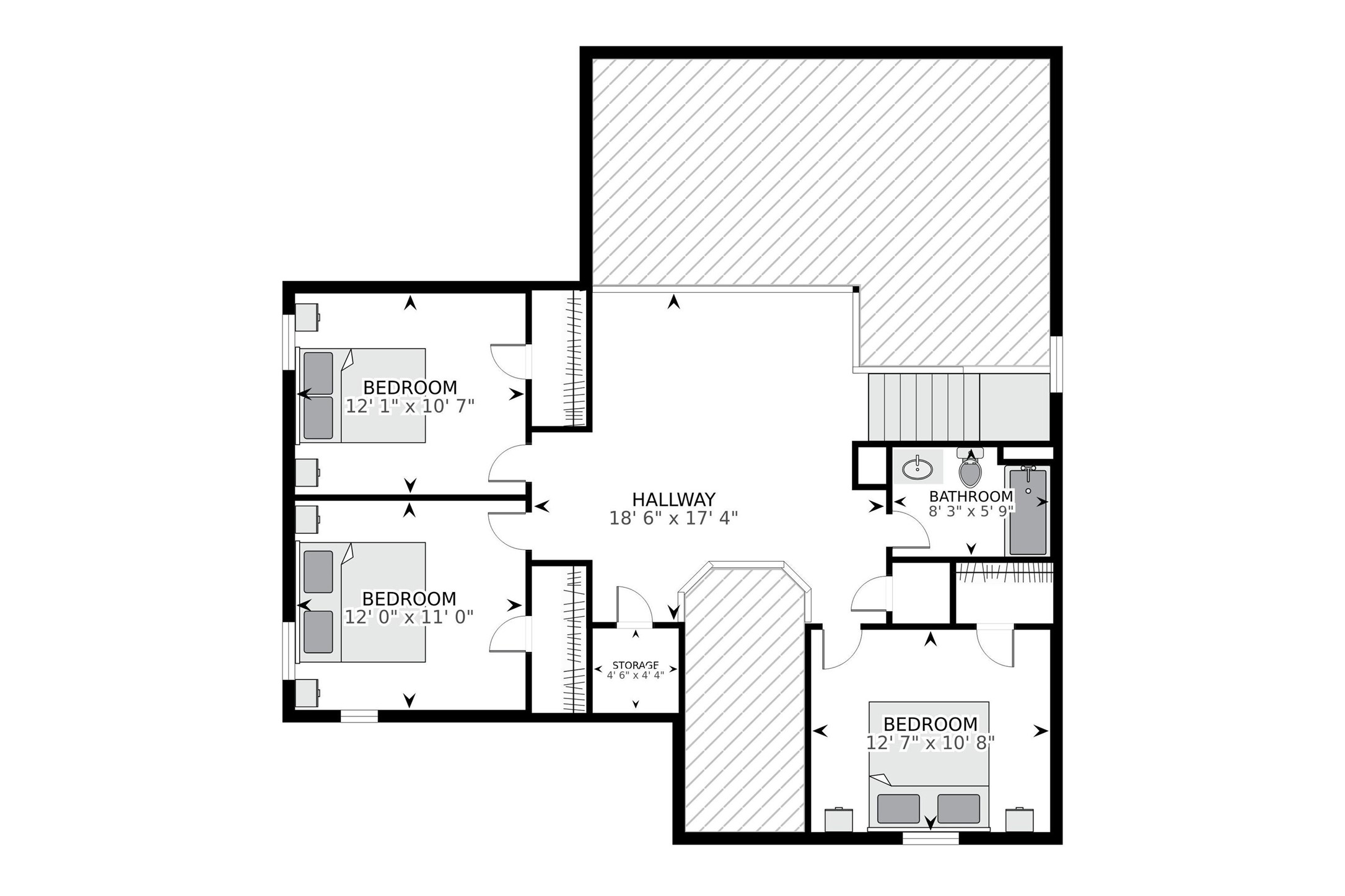 5206 Pointe Spring Crossing Spring, TX 77389 - Photo 50 of 50 Floor Plan-2nd floor