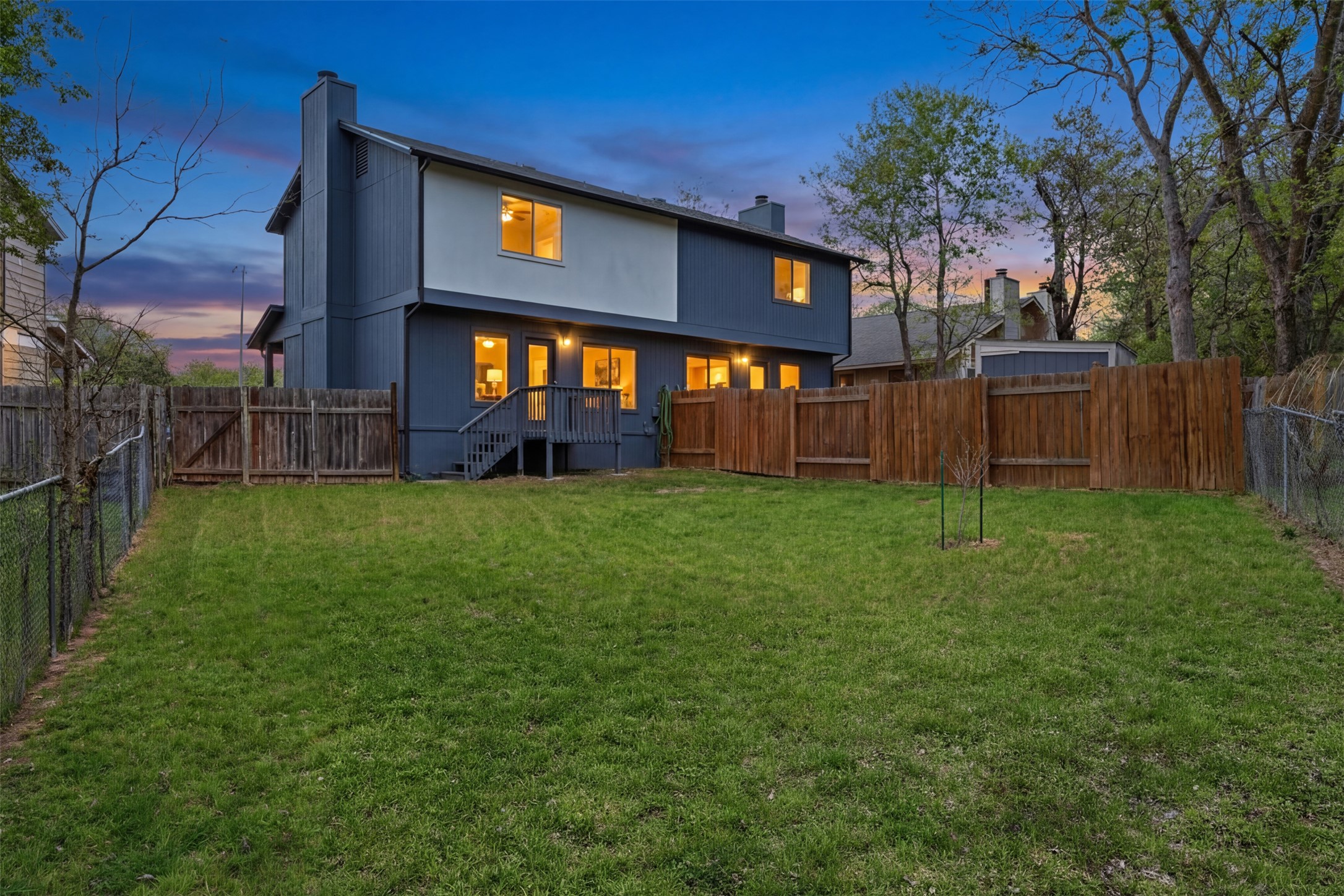 6105 Conti Court, Unit A Austin, TX 78744 - Photo 27 of 36 a view of a house with a yard
