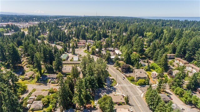 23601 Edmonds Way Edmonds, WA 98026 - Photo 14 of 17 an aerial view of residential house with outdoor space and trees all around