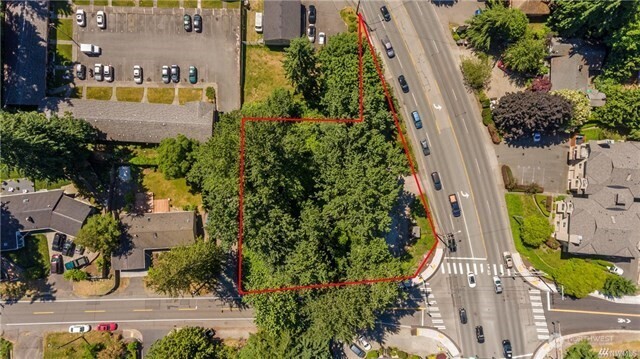 23601 Edmonds Way Edmonds, WA 98026 - Photo 3 of 17 an aerial view of a house with a garden and swimming pool