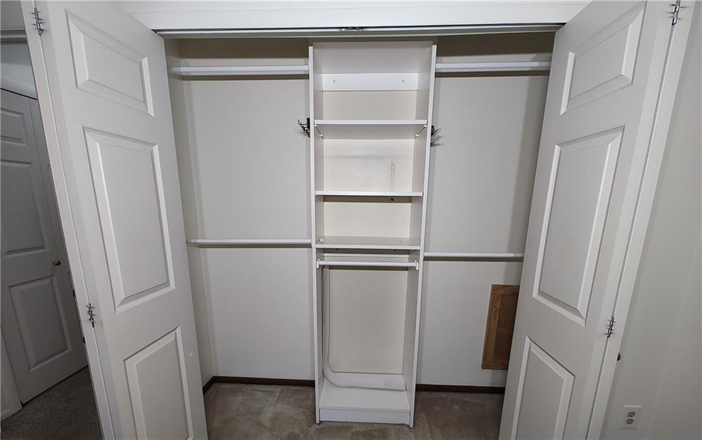 7448 Lighthouse Point Pittsburgh, PA 15221 - Photo 21 of 36 a view of walk in closet with empty racks