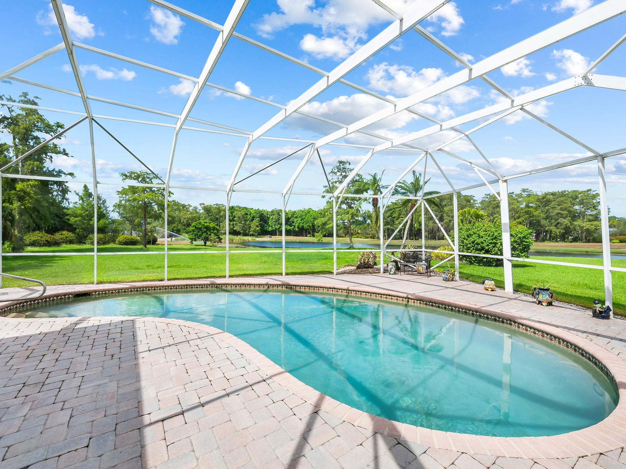 21697 Old Bridge Trail Boca Raton, FL 33428 - Photo 34 of 58 Screened in Patio and Pool Area