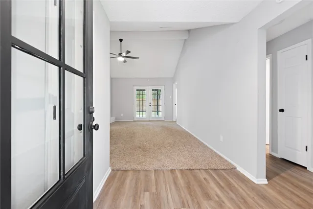 wooden floor in an empty room