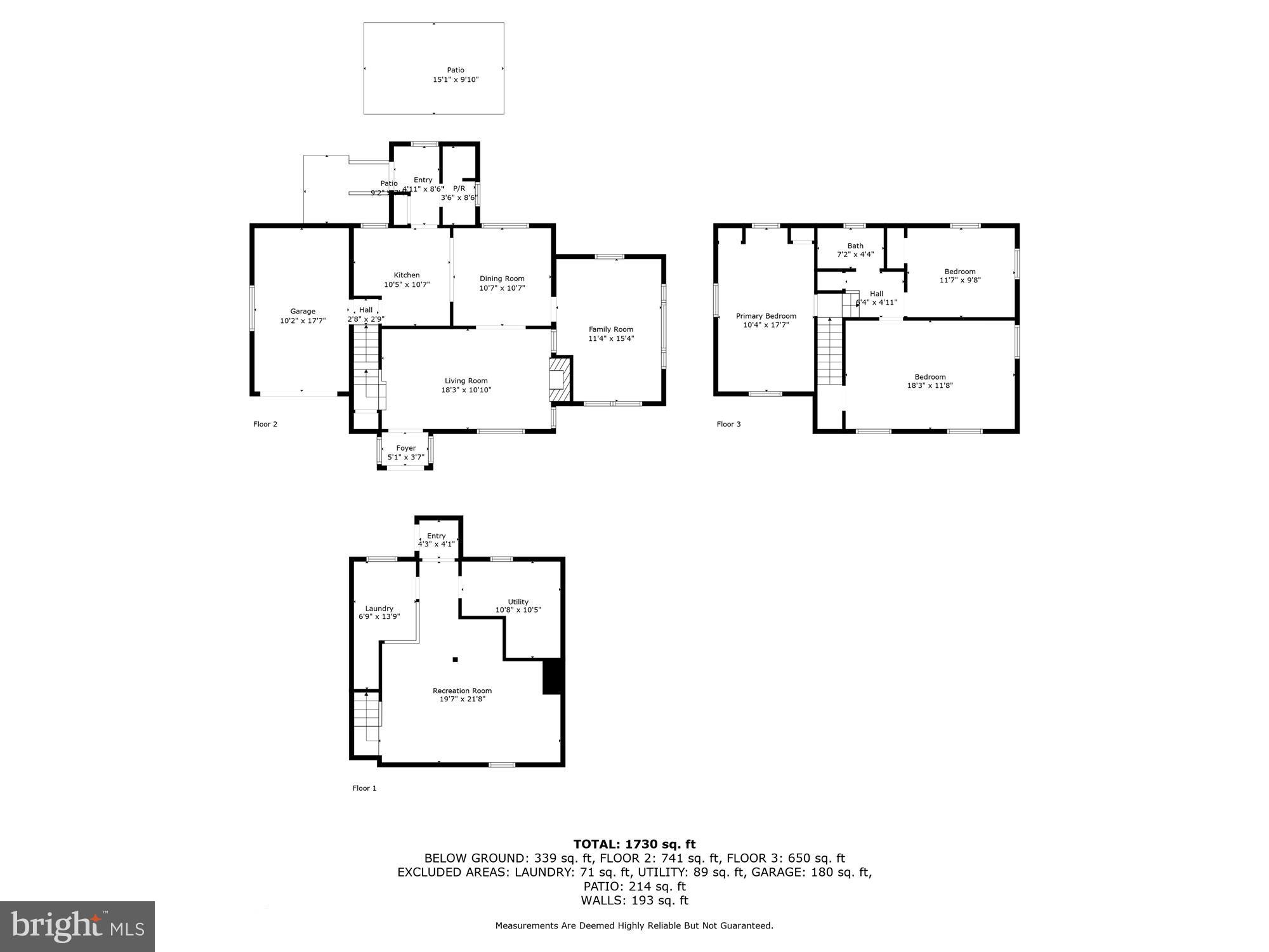 2013 Dayton Street Silver Spring, MD 20902 - Photo 72 of 75 Floor Plan - all levels