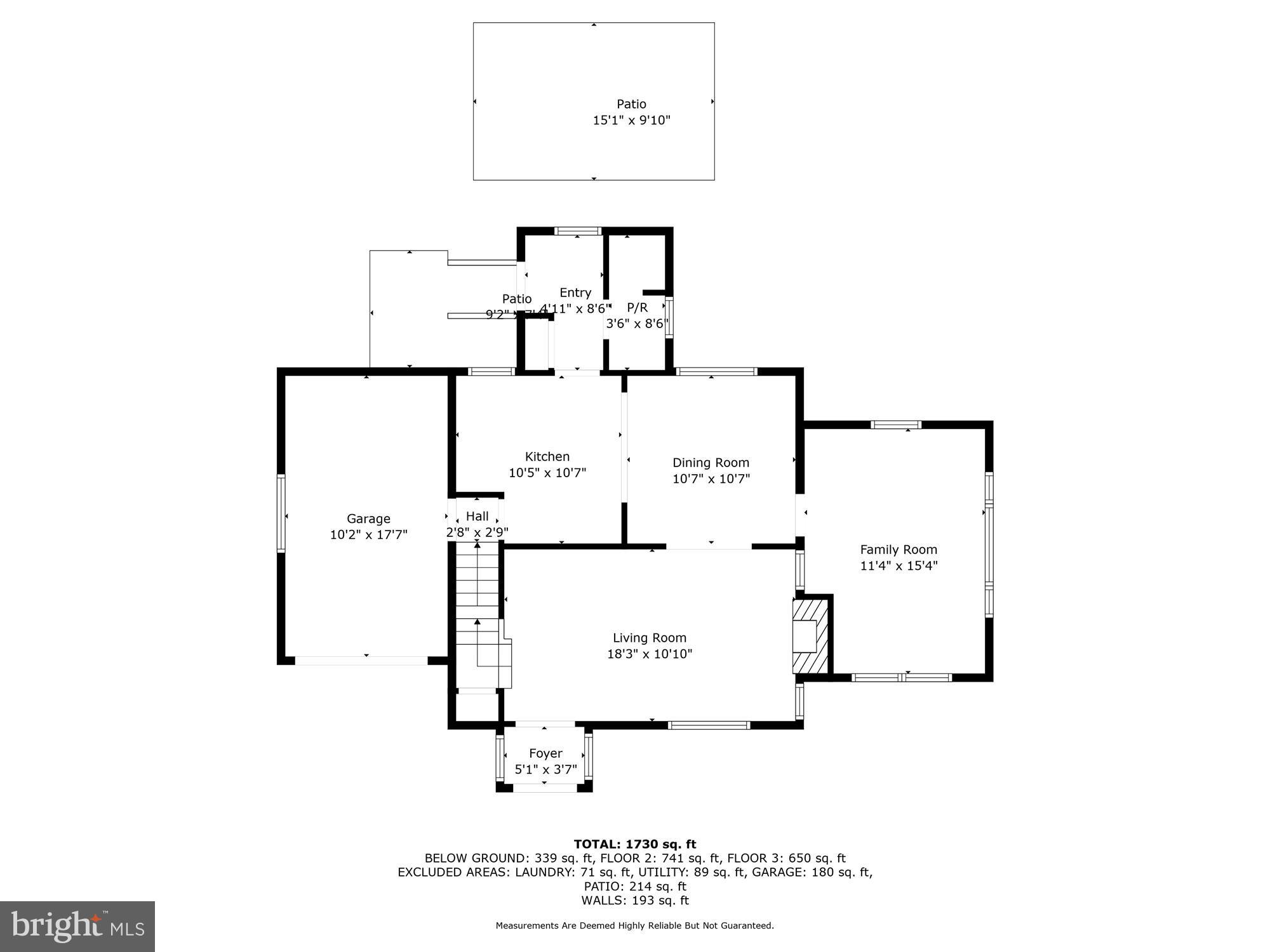 2013 Dayton Street Silver Spring, MD 20902 - Photo 73 of 75 Floor Plan - Main level