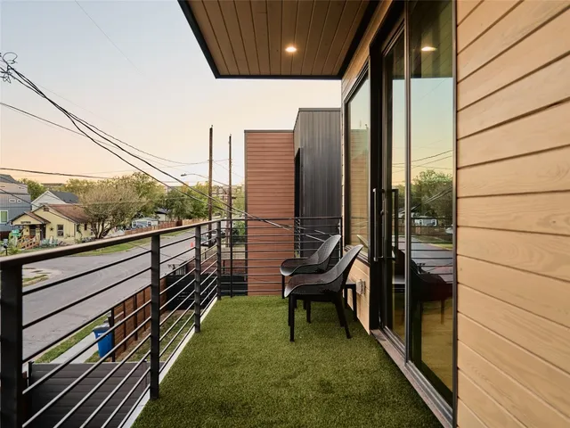 a view of outdoor space and deck
