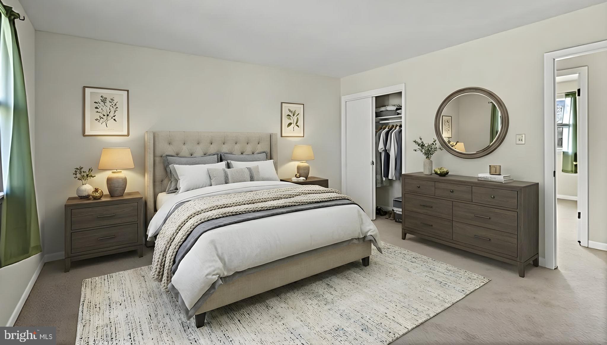 4006 Silvage Road Baltimore, MD 21236 - Photo 20 of 44 a bedroom with a bed and a closet