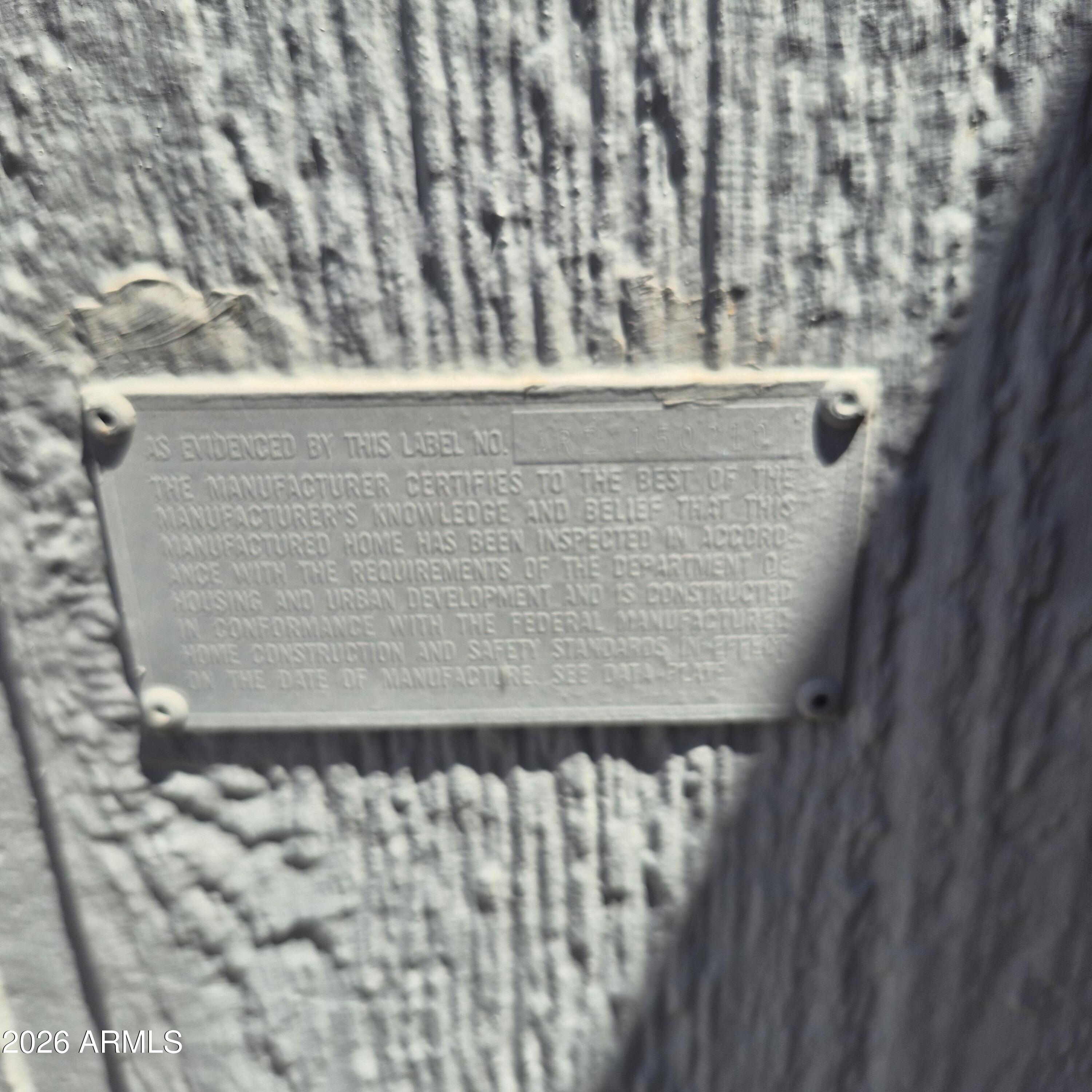 661 South Hawes Road, Unit 93 Mesa, AZ 85208 - Photo 56 of 59 Hud tag 2