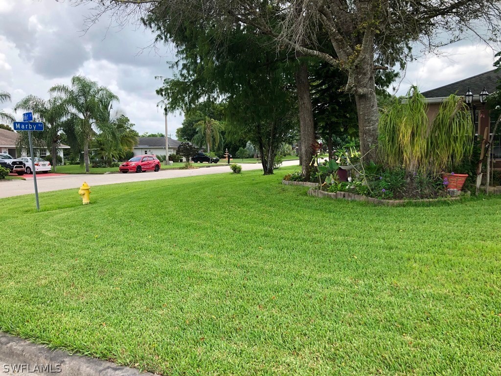 203 Roat Street Lehigh Acres, FL 33936 - Photo 4 of 15 a view of a park with large trees