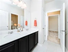 a view of empty room