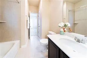 an empty room with an entrance