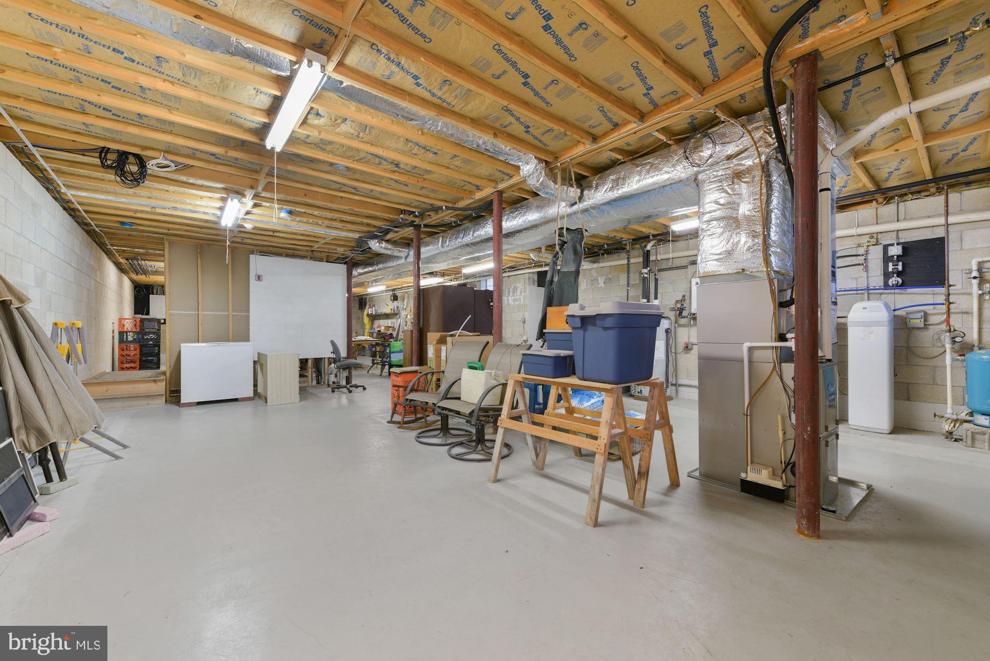 367 Alvine Road Pittsgrove, NJ 08318 - Photo 22 of 36 Basement with Drain System