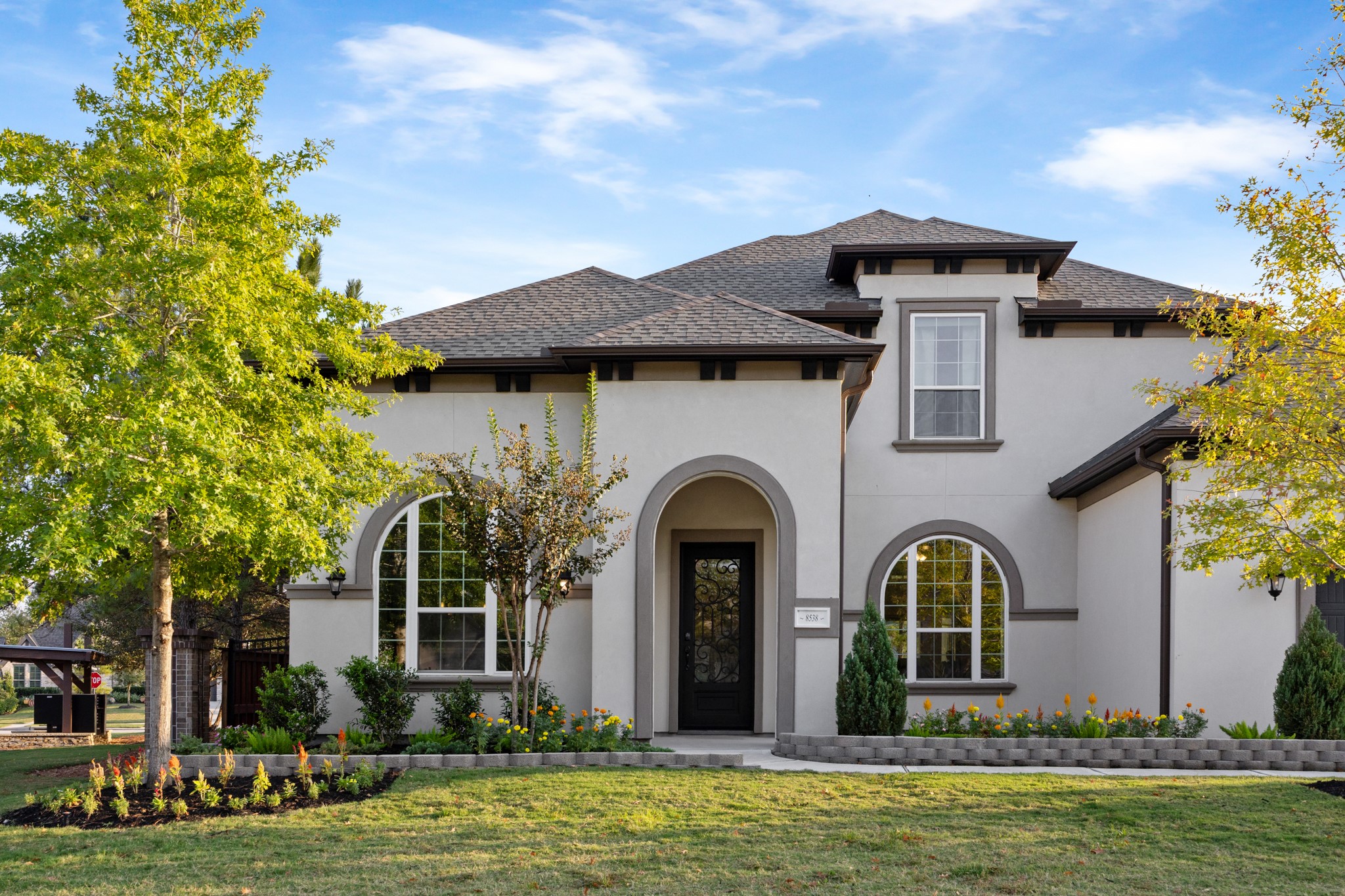 8538 Tynan Ridge Drive Magnolia, TX 77354 - Photo 3 of 50 a front view of house with yard
