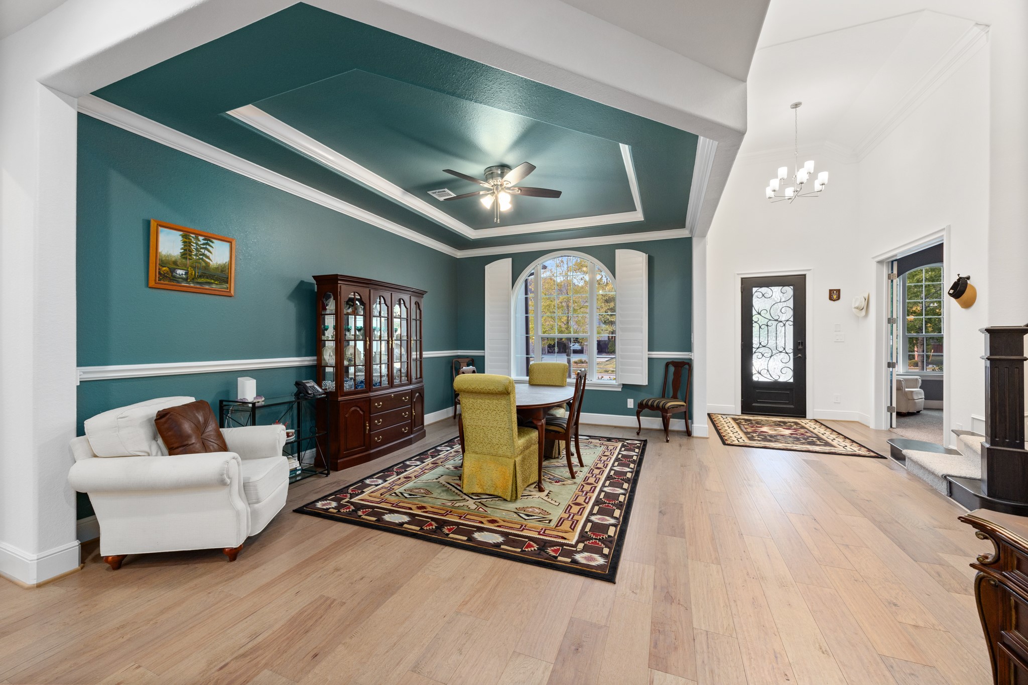 8538 Tynan Ridge Drive Magnolia, TX 77354 - Photo 35 of 50 a living room with furniture and a large window