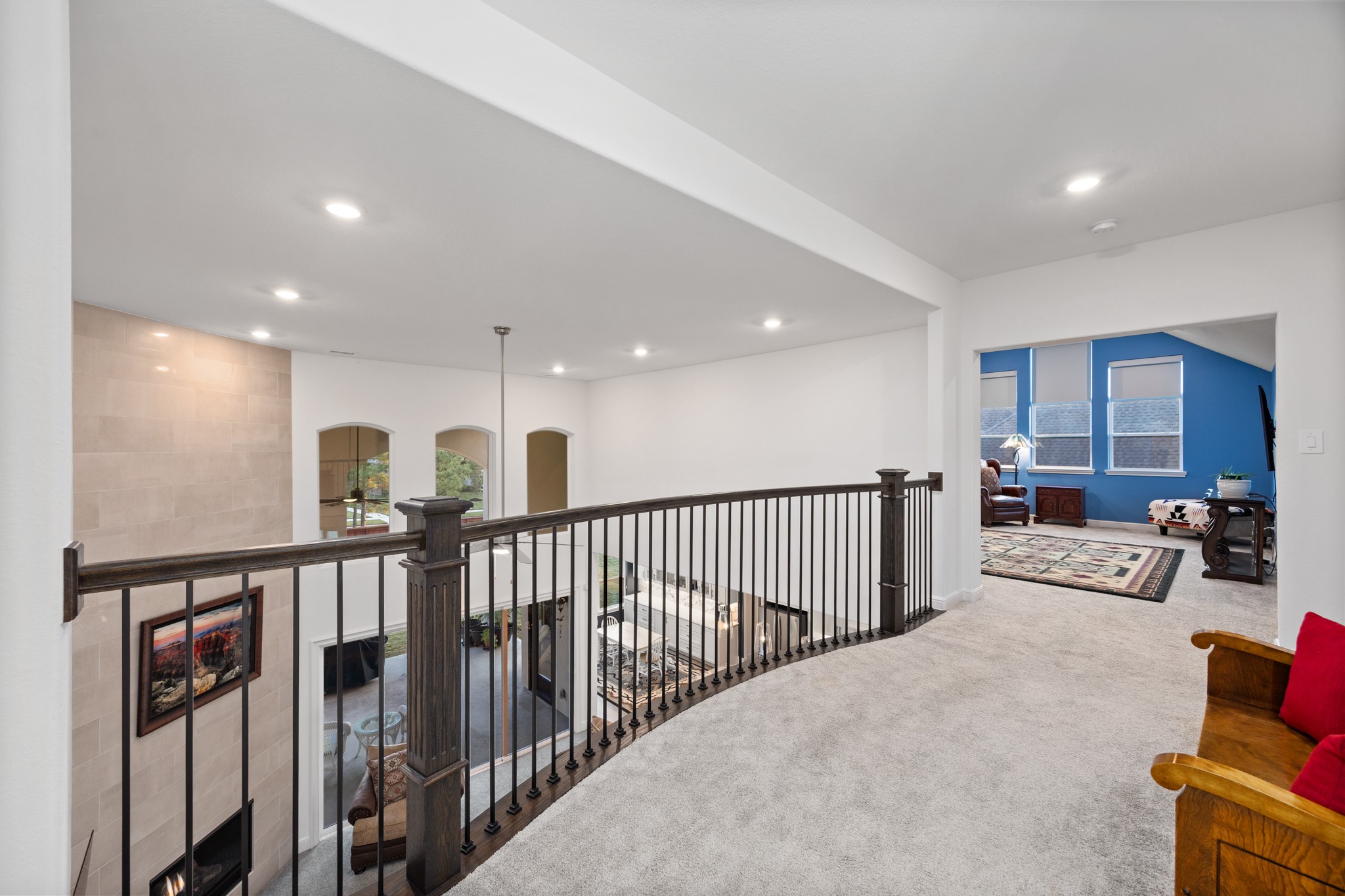 8538 Tynan Ridge Drive Magnolia, TX 77354 - Photo 41 of 50 a view of a hallway with seating area
