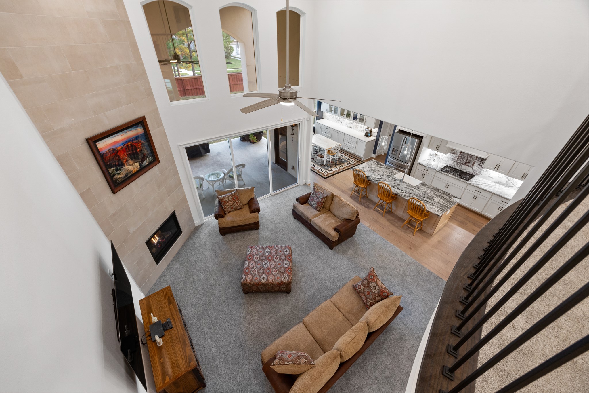 8538 Tynan Ridge Drive Magnolia, TX 77354 - Photo 42 of 50 a living room with furniture and a couch