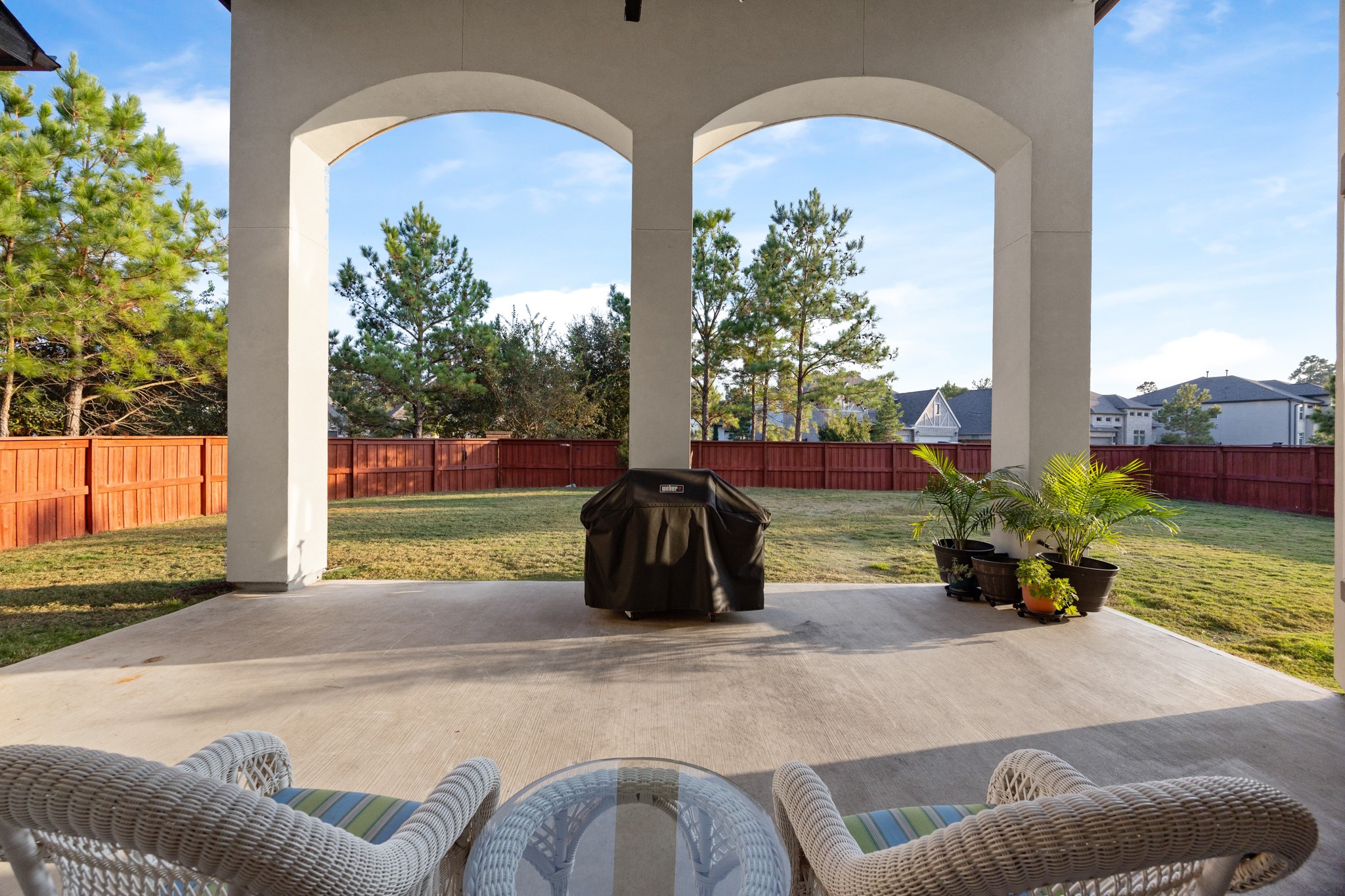 8538 Tynan Ridge Drive Magnolia, TX 77354 - Photo 7 of 50 a front view of a house with garden