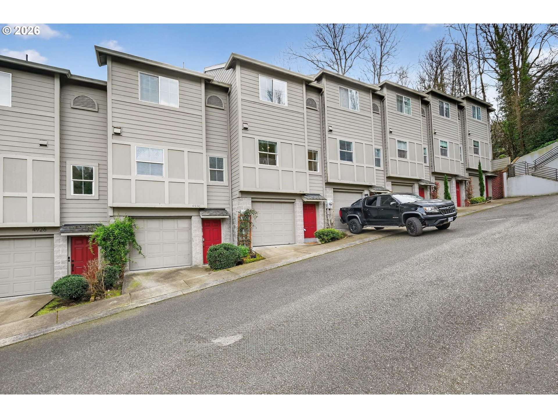 4934 Southwest 1st Avenue Portland, OR 97239 - Photo 32 of 33 a view of a street with cars