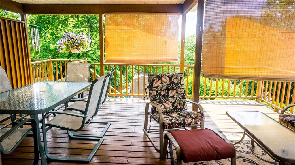 109 Coverdale Road Butler, PA 16001 - Photo 21 of 25 Incredible Covered Back Deck