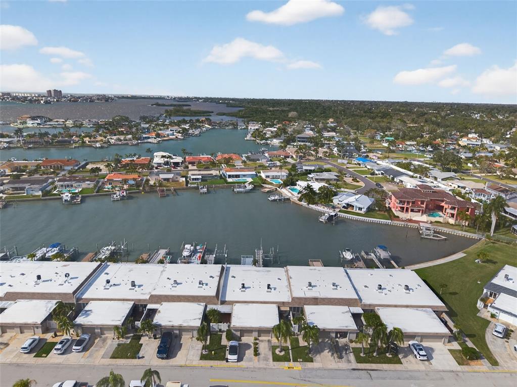 427 Boca Ciega Point Boulevard North St. Petersburg, FL 33708 - Photo 60 of 69 an aerial view of a city with lots of residential buildings