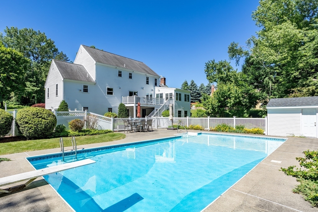 4 Fox Lane Westborough, MA 01581 - Photo 37 of 37 a view of a house with swimming pool