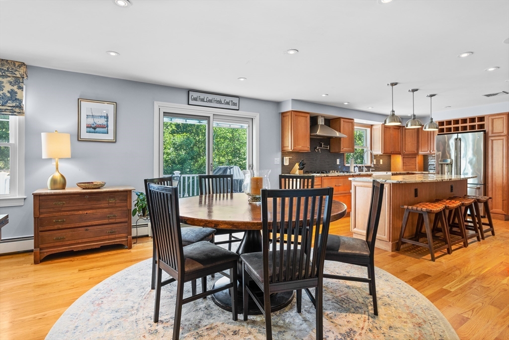 4 Fox Lane Westborough, MA 01581 - Photo 7 of 37 a view of a dining room with furniture window and outside view