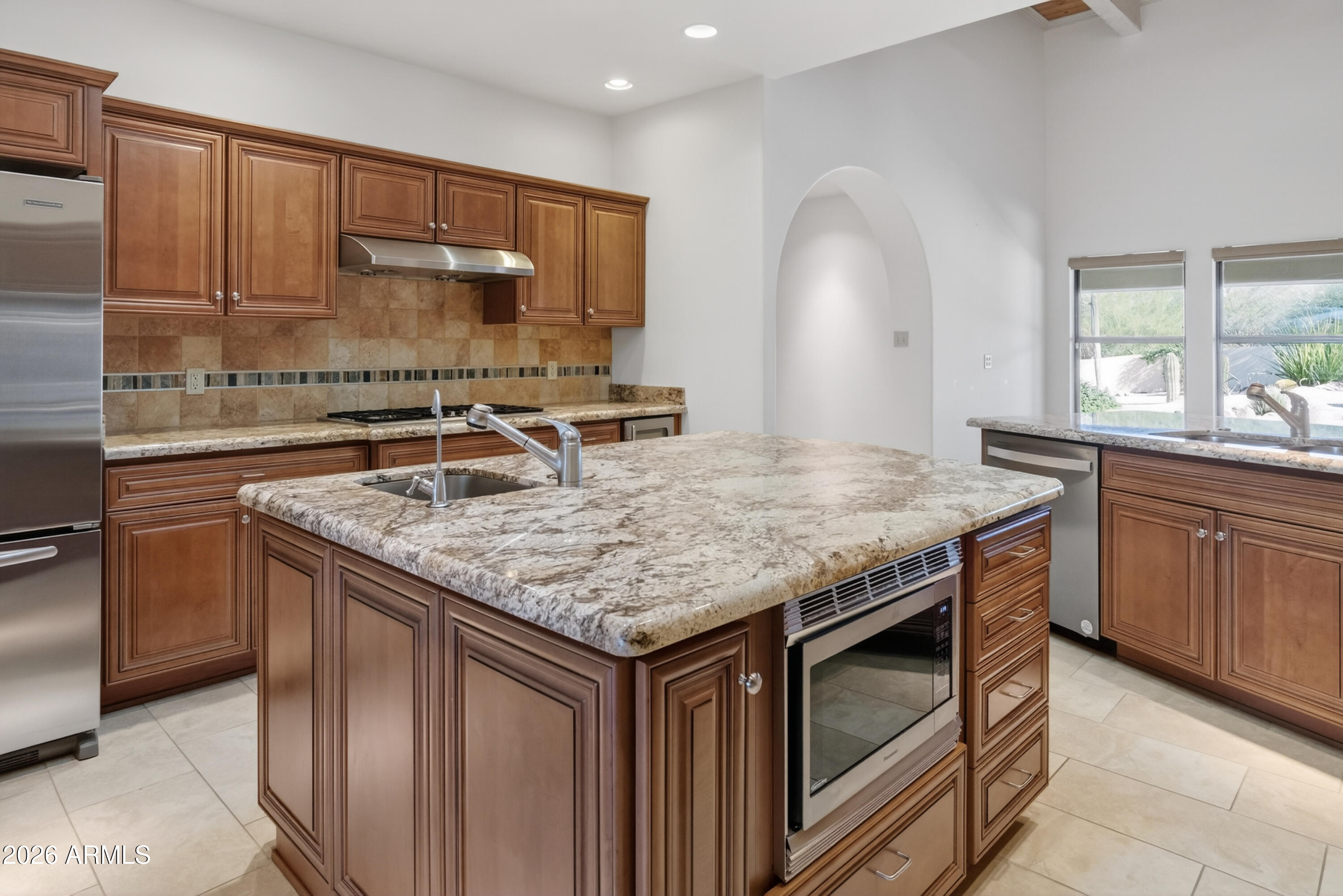 9533 East Romping Road Carefree, AZ 85377 - Photo 12 of 63 Kitchen Prep Island