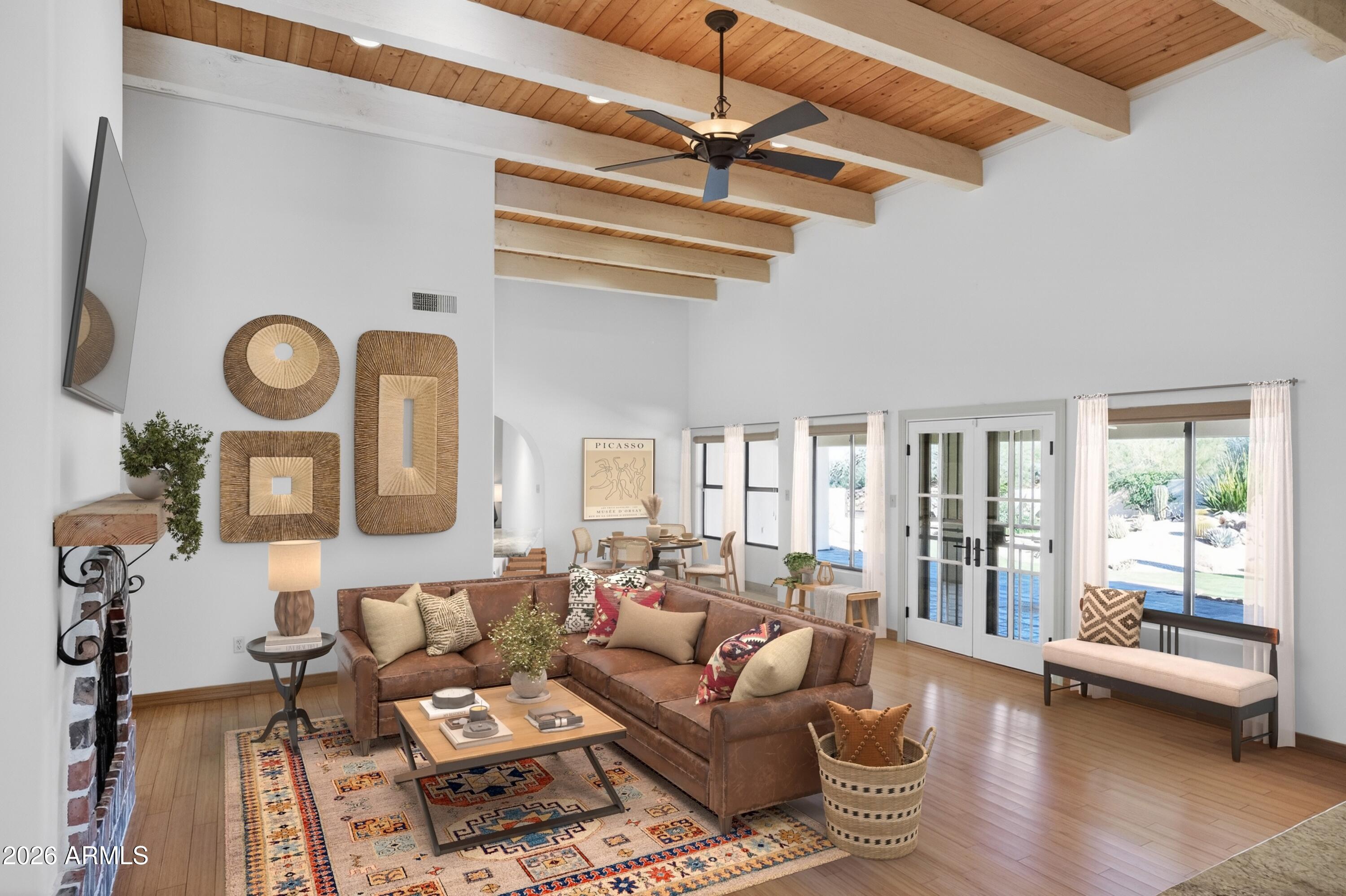 9533 East Romping Road Carefree, AZ 85377 - Photo 21 of 63 Family Room_Breakfast Area_final