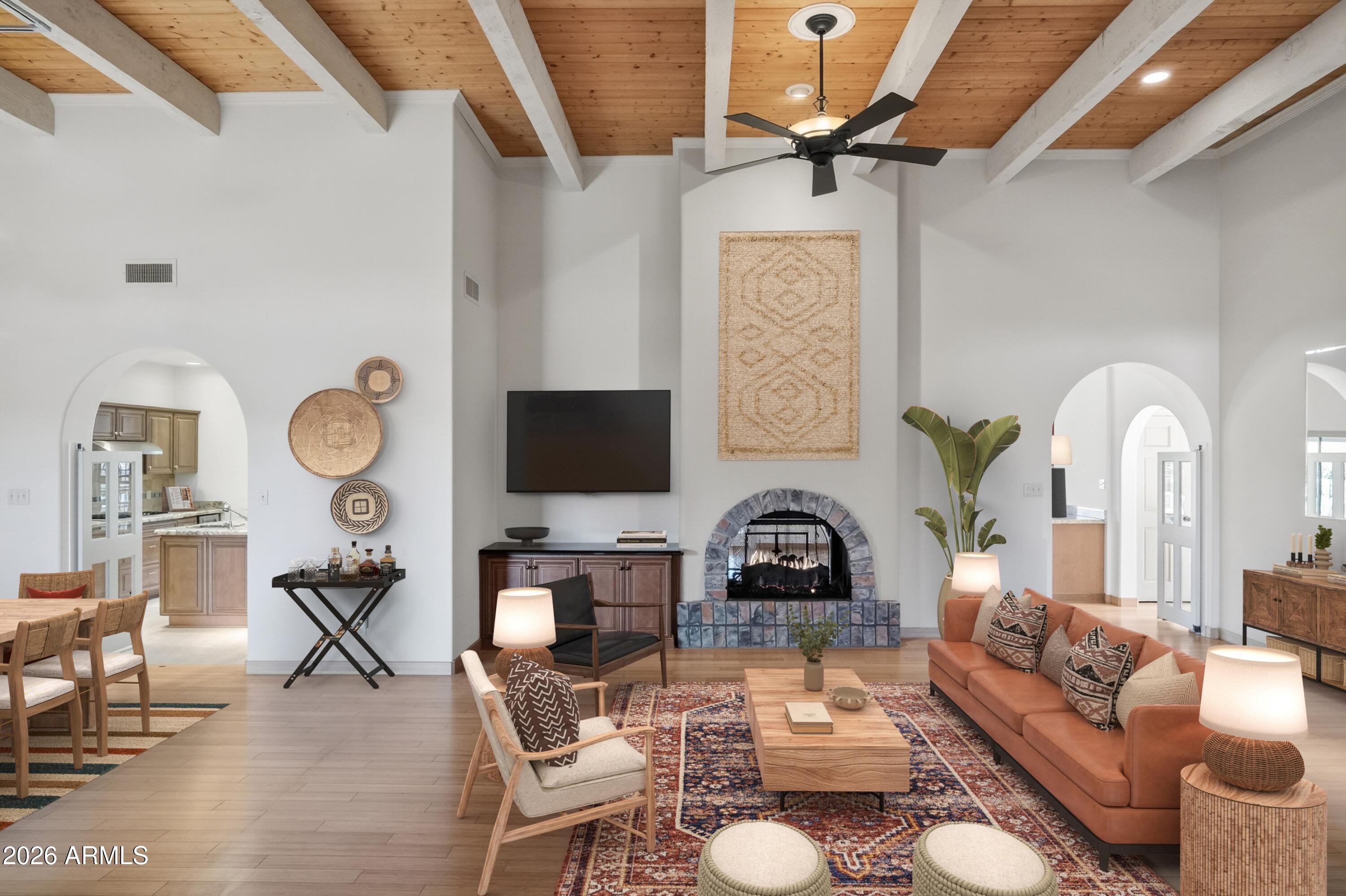 9533 East Romping Road Carefree, AZ 85377 - Photo 7 of 63 Living Room_final