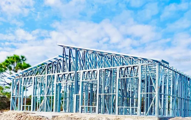 a view of a wooden fence