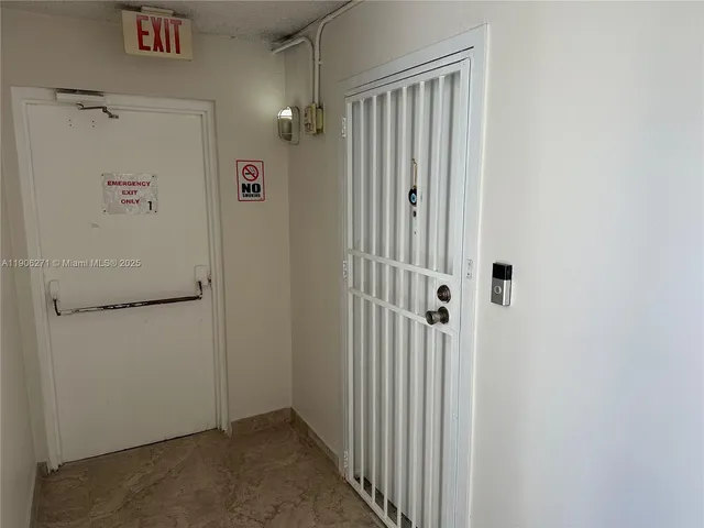 a view of a walk in closet