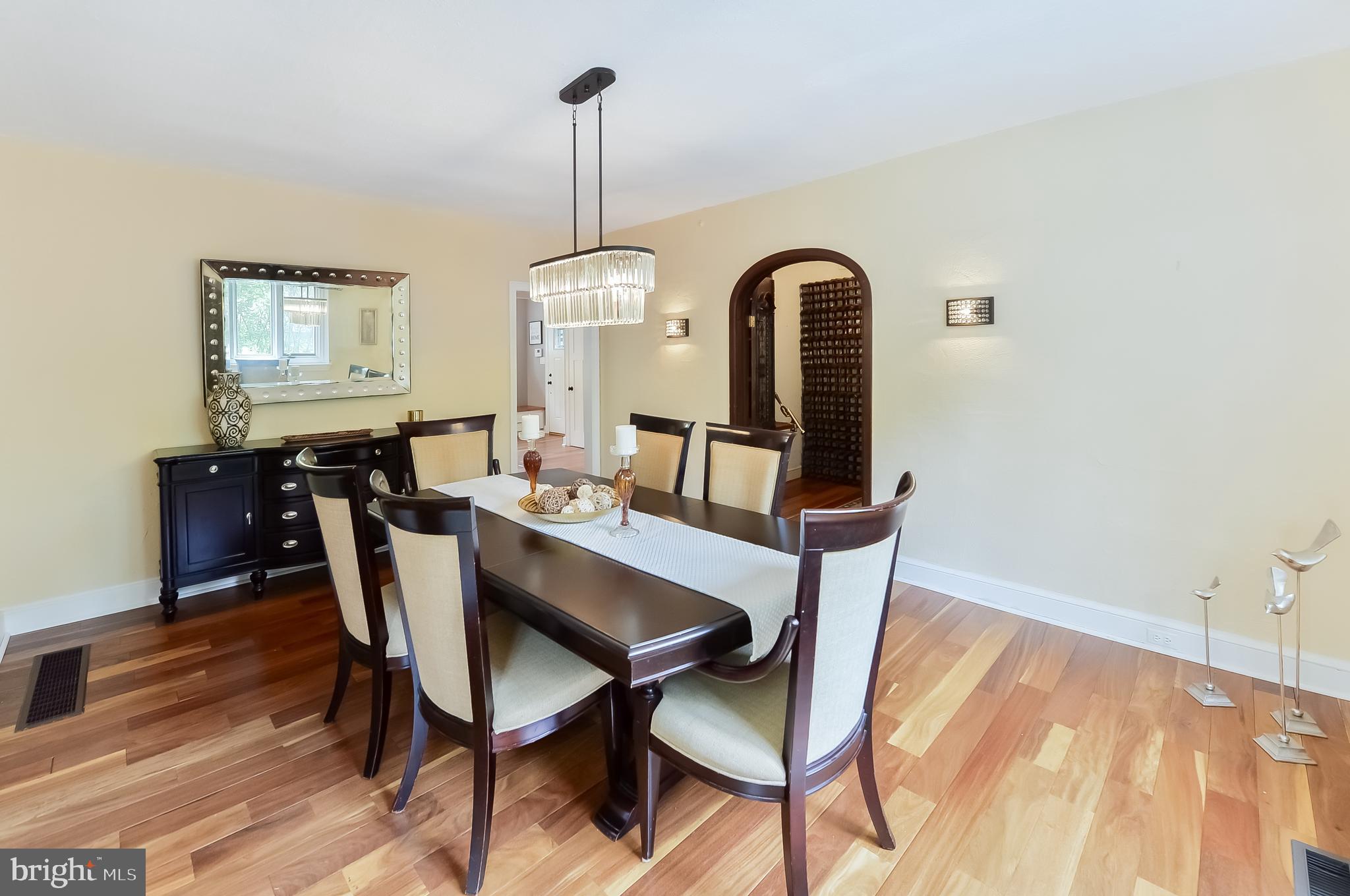 1442 Hillside Road Wynnewood, PA 19096 - Photo 17 of 32 Dining Room with door to Wine Room