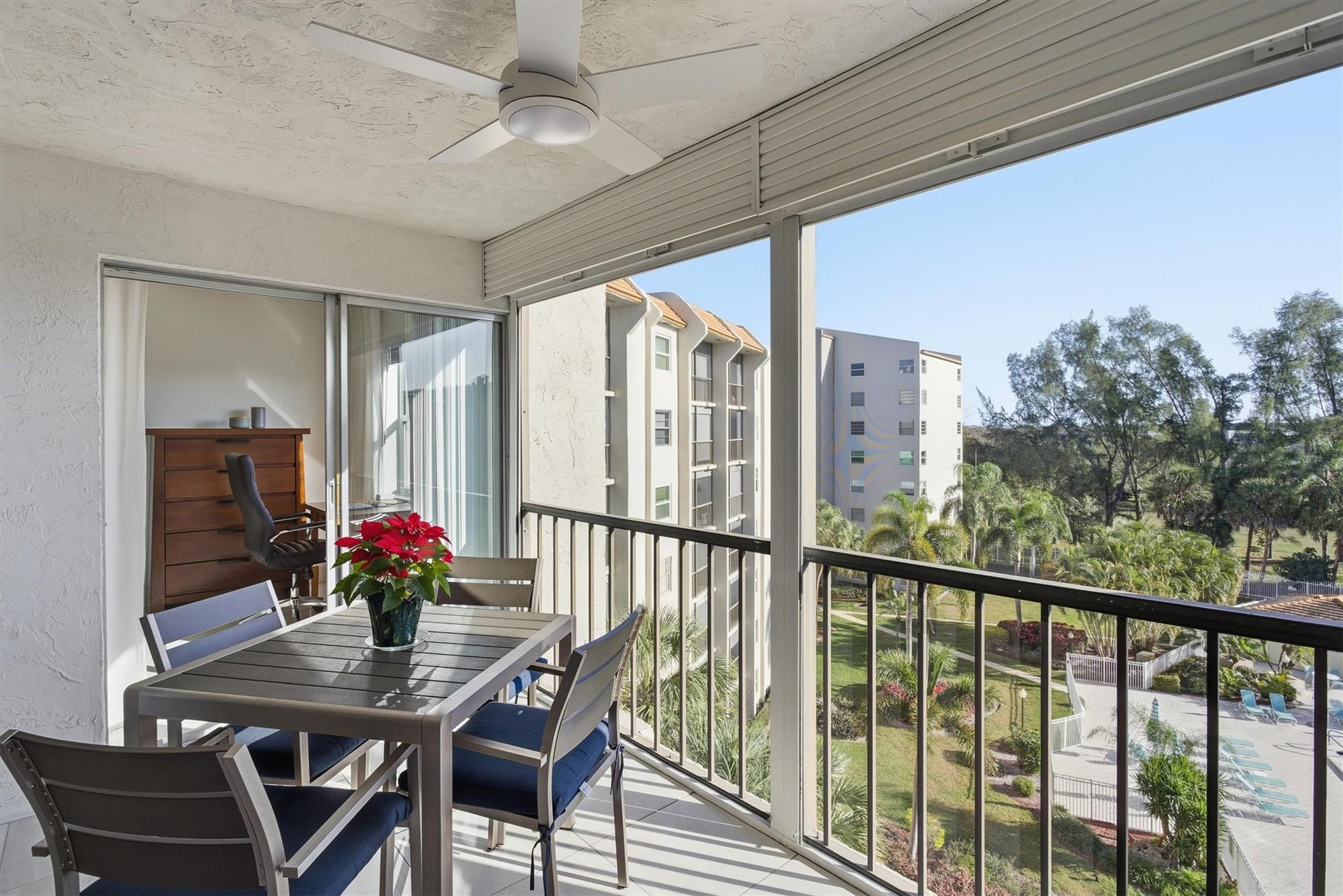 3930 Inverrary Boulevard, Unit 605D Fort Lauderdale, FL 33319 - Photo 11 of 52 a view of a dining room with furniture window and outside view