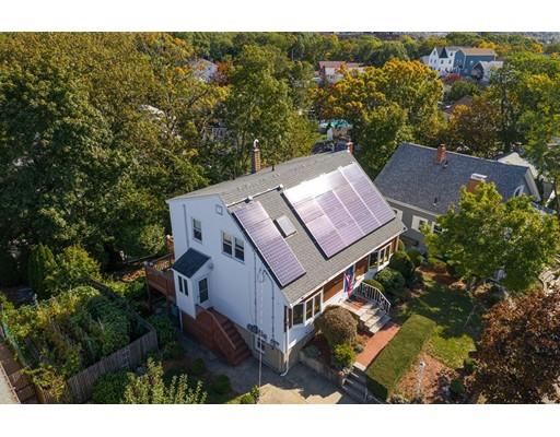 19 Howard Road Medford, MA 02155 - Photo 23 of 31 an aerial view of a house with a yard